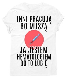 koszulka dla hematologa