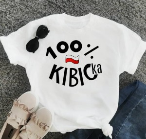 koszulka dla kibica damska, koszulka dla kibicki, koszulka na mecz