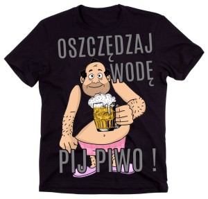koszulka dla szwagra lubiącego piwo 