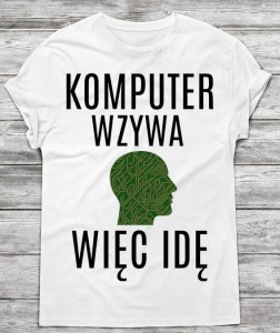 koszulka dla komputerowca 