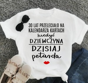 koszulka na 30 urodziny
