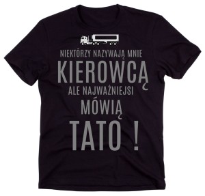 koszulka dla taty kierowcy 
