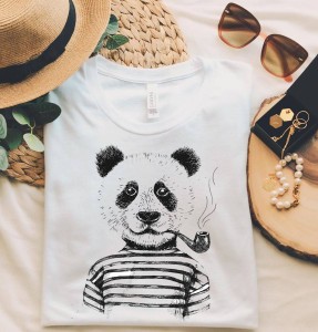 koszulka z pandą 