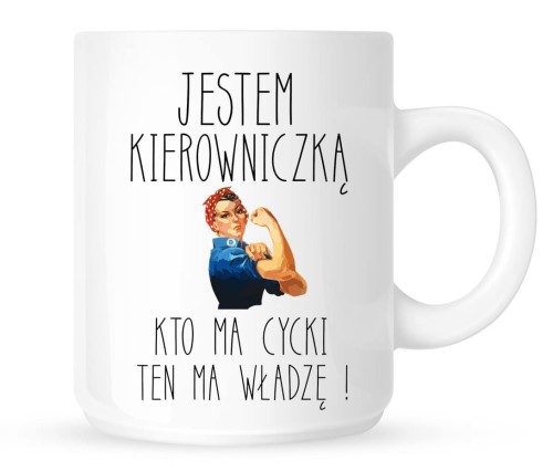 Kubek dla kierowniczki