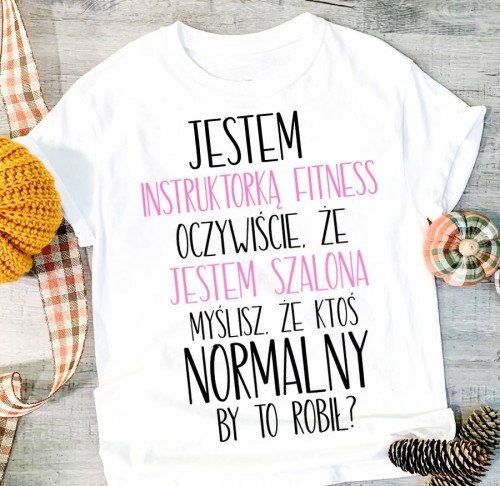 koszulka dla Instruktorki fitness