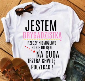 koszulka dla brygadzistki