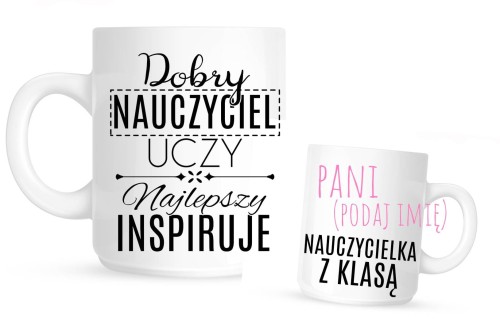 personalizowany kubek dla nauczyciela