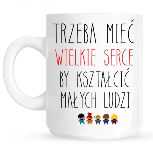kubek dla prawdziwego nauczyciela