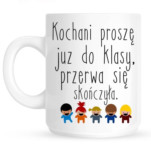 kubek dla nauczyciela z humorem