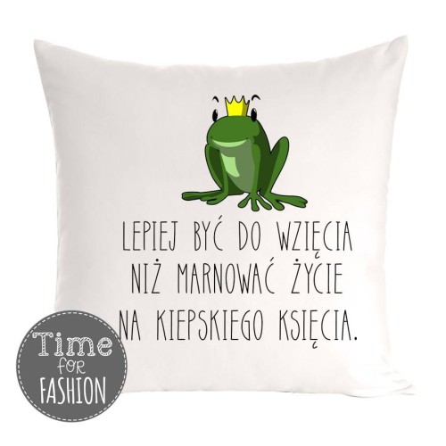 śmieszna poduszka na prezent dla singielki.jpg