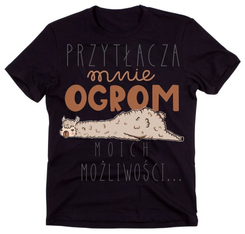 śmieszna koszulka męska