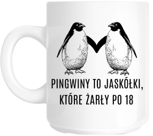 śmieszny kubek dla osoby na diecie 