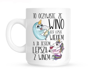 śmieszny kubek na prezent dla siostry 