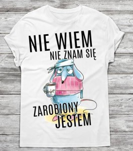 śmieszna męska koszulka na prezent 