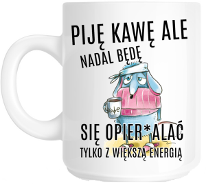 śmieszny kubek na prezent