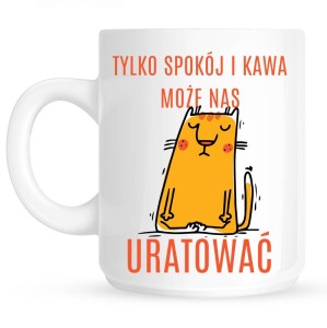 śmieszny kubek na prezent