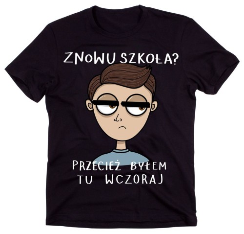 śmieszna koszulka dla kolegi z klasy na mikołajki