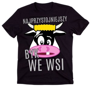 koszulka dla rolnika, najprzystojniejszy we wsi 