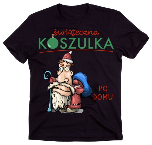 koszulka męska na święta z mikołajem.jpg