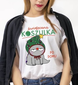 damska koszulka świąteczna