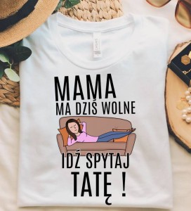 Koszulka na prezent dla mamy pod choinkę 