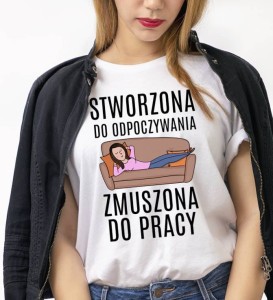 fajna damska koszulka na prezent 