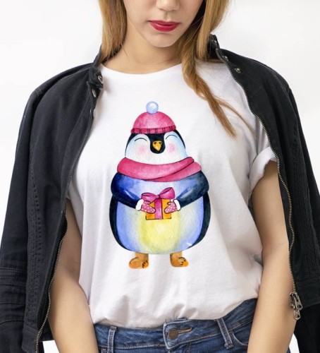 świąteczna koszulka z pingwinem.jpg