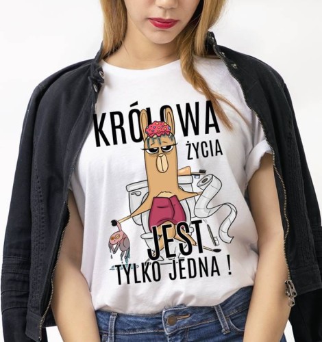 śmieszna koszulka na prezent dla koleżanki, prezent dla siostry