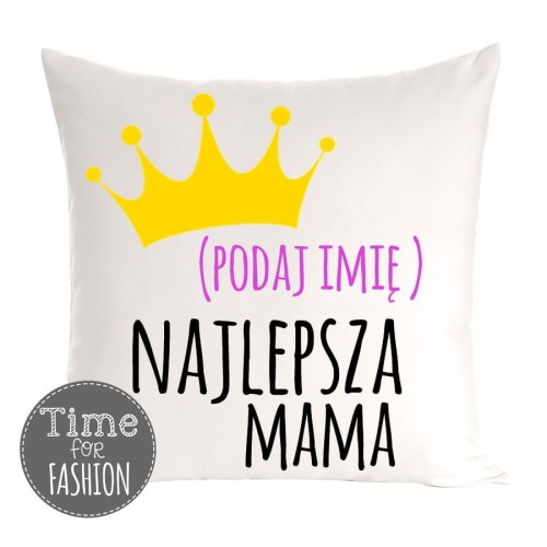 Poduszka na dzień mamy z imieniem mamy