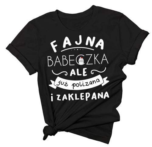 koszulka dla dziewczyny na walentynki fajna babeczka