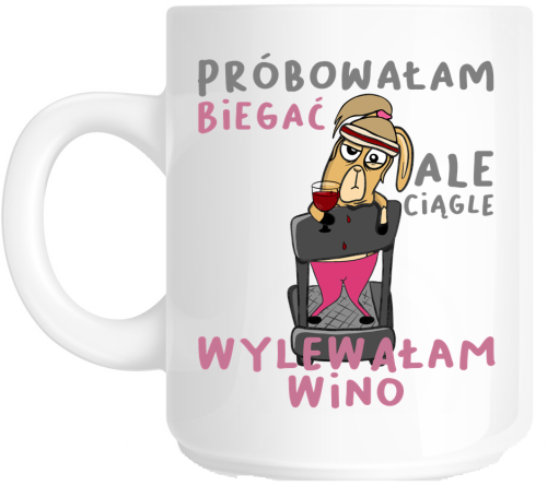 zabawny kubek dla koleżabki brunetki.png