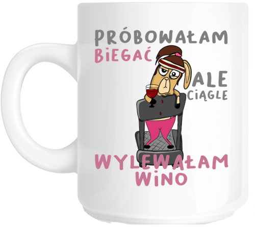 zabawny kubek dla koleżabki brunetki.png