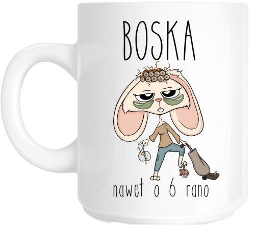 zabawny kubek dla koleżabki brunetki.png
