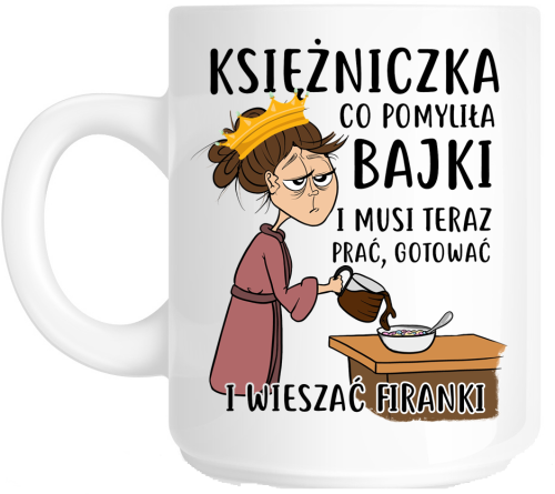 zabawny kubek dla koleżabki brunetki.png