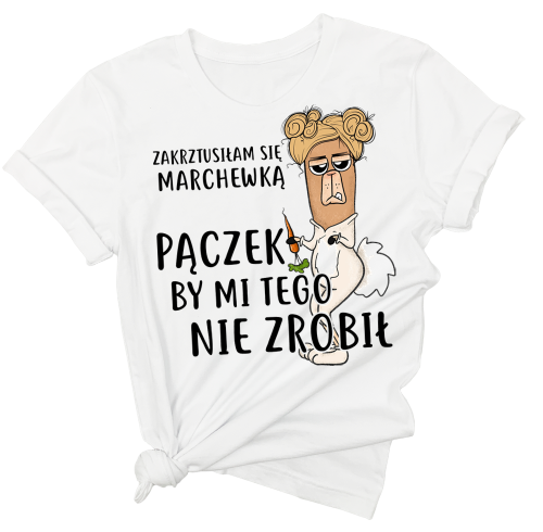 śmieszna koszulka zakrztusiłam się marchewką.png