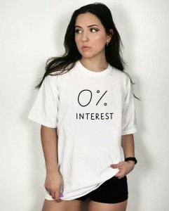 biały t-shirt damski oversize 