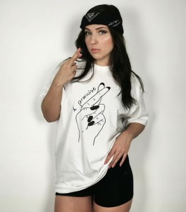  t-shirt oversize damski  