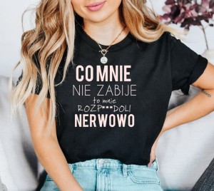 DAMSKI czarny SHIRT 