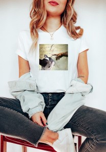 Biała koszulka damska 