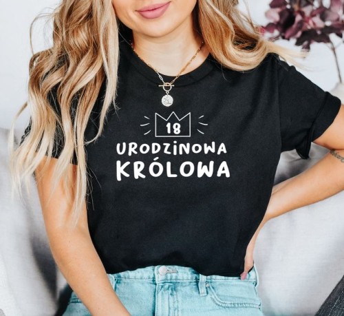koszulka na 18 , urodzinowa królowa.JPG