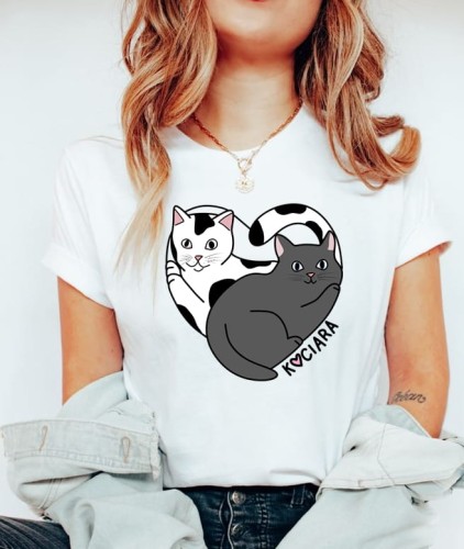 koszulka dla miłośniczki kotów.JPG