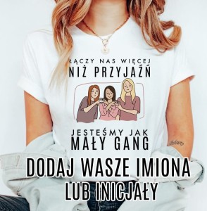 koszulka dla trzech przyjaciółek