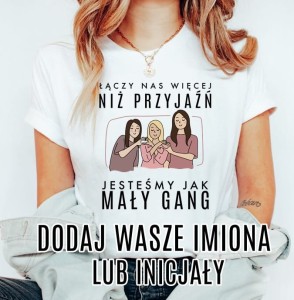 koszulka dla trzech przyjaciółek