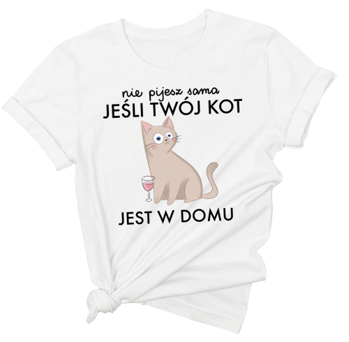 Koszulka dla miłośniczki kotów, dla kociary