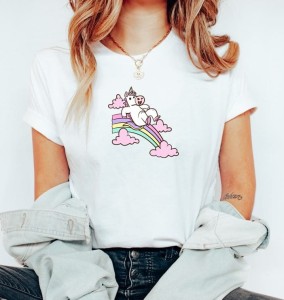 DAMSKI T-shirt 