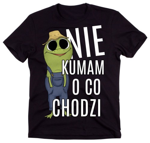 ZABAWNA MĘSKA KOSZULKA NIE KUMAM O CO CHODZI.jpg