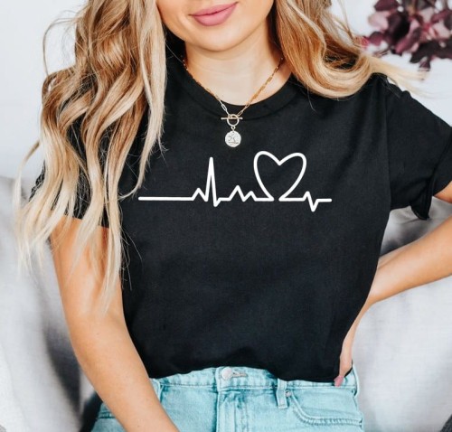 koszulka damska ekg czarna.JPG