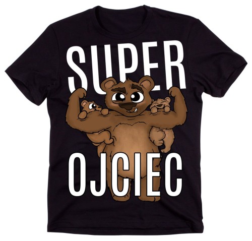 koszulka na dzień ojca, SUPER OJCIEC