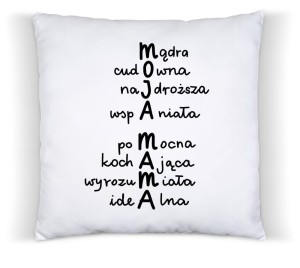 poduszka dla mamy na dzień matki 