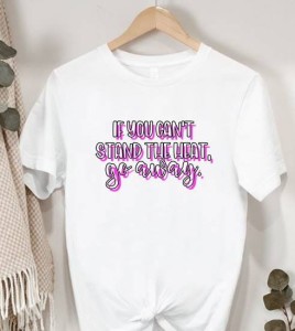 damski t-shirt z sarkastycznym napisem